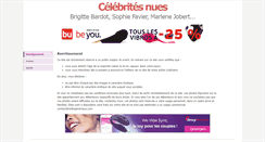 Desktop Screenshot of celebrites-nues.radiogenerique.com